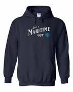 Just a maritime Guy Blue Pullover Hoodie - Unisex