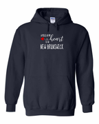 A piece of my Heart NB (Red Heart) Pullover Hoodie - Unisex