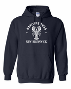 Maritime Swag Mandala White Lobster NB Pullover Hoodie - Unisex