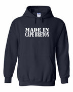 Made in CB (White Lettering) Pullover Hoodie - Unisex