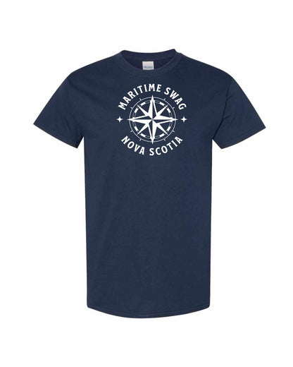 Maritime Swag Nova Scotia Compass Full mens-tee