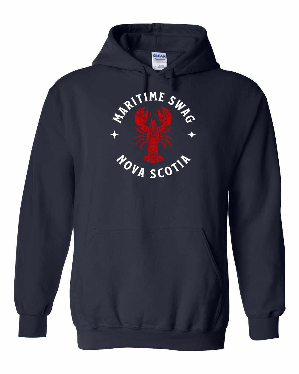 Maritime Swag NS Mandala Red Lobster Pullover Hoodie - Unisex