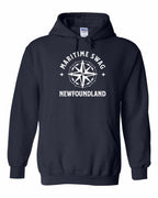 Maritime Swag NFLD Compass Pullover Hoodie - Unisex