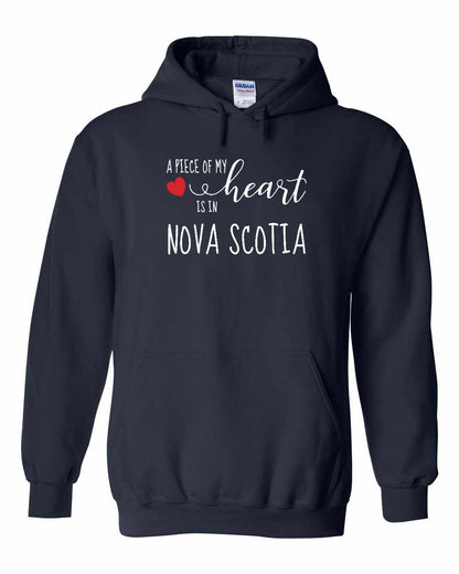 A piece of My heart in Nova Scotia (Red Heart) Full pullover