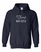 A piece of My heart in NS Tartan Heart Pullover Hoodie - Unisex