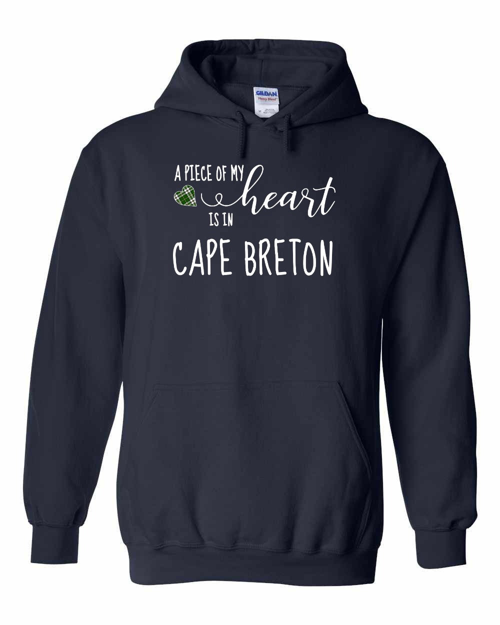 A piece of My heart in CB Tartan Heart Pullover Hoodie - Unisex