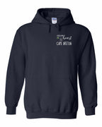 A piece of My heart in CB Tartan Heart Left Chest Pullover Hoodie - Unisex
