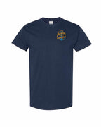Anchored in NFLD (New Design) Left Chest and Back Men's Tee