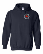 Calm Cool Canadian Leaf Left Chest and Back Pullover Hoodie - Gildan Canada (sewn Internationally) - Unisex