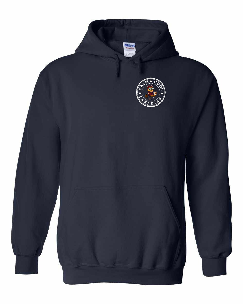 Calm Cool Rosie Sunglasses Left Chest Pullover Hoodie - Gildan Canada (sewn Internationally) - Unisex