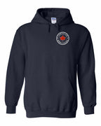 Canadian Born & Rasied Left Chest and Back Pullover Hoodie - Gildan Canada (sewn Internationally) - Unisex