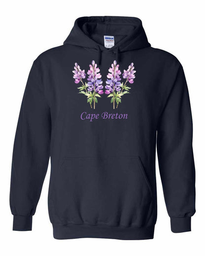 Cape Breton Lupin Full Pullover Hoodie