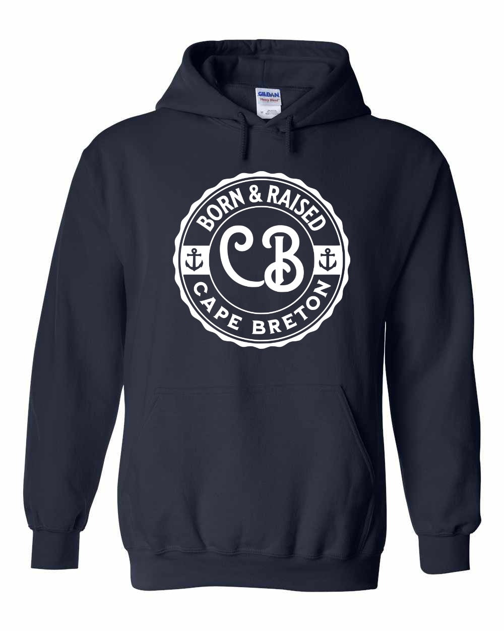 Born & Raised Cape Breton Full Pullover Hoodie