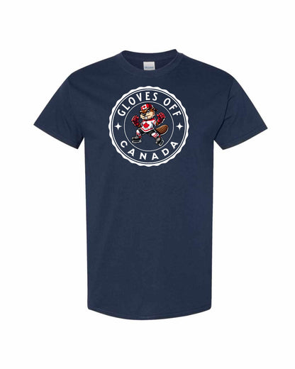 Gloves Off Beaver Men's Tee - Gildan Canada (sewn Internationally)