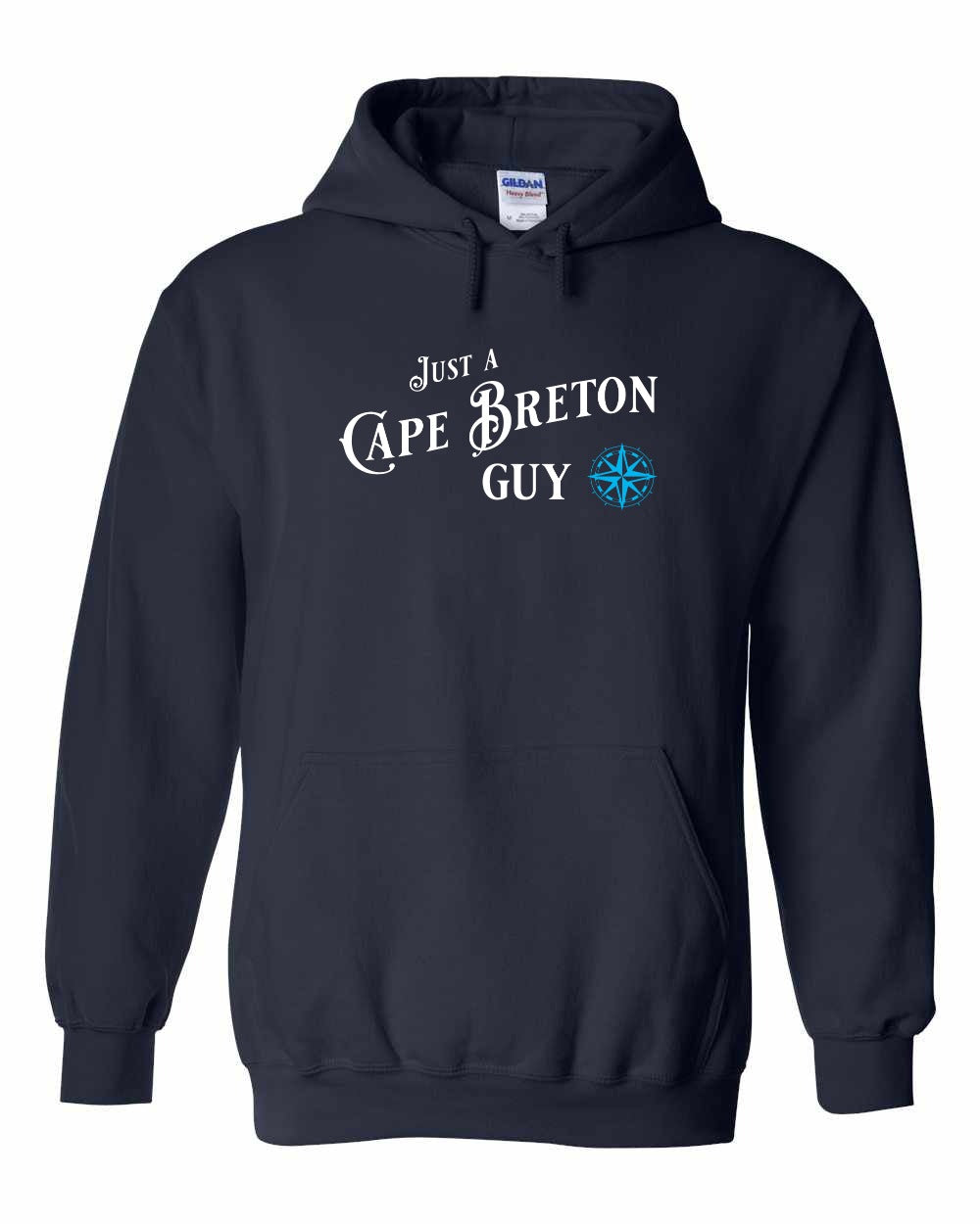 Just a Cape Breton Guy blue Full Pullover Hoodie