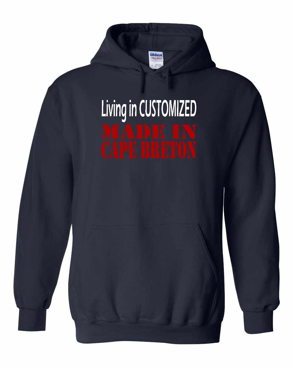 Living in Custom Made in CB Pullover Hoodie - Unisex