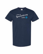 Living the NFLD Life blue Men's Tee
