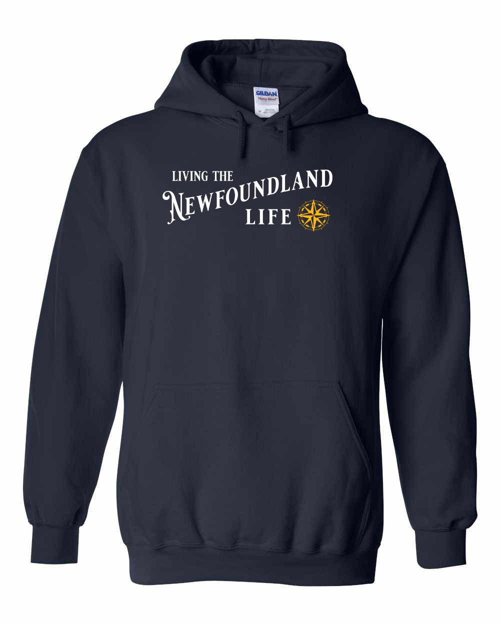 Living the NFLD Life yellow Pullover Hoodie - Unisex