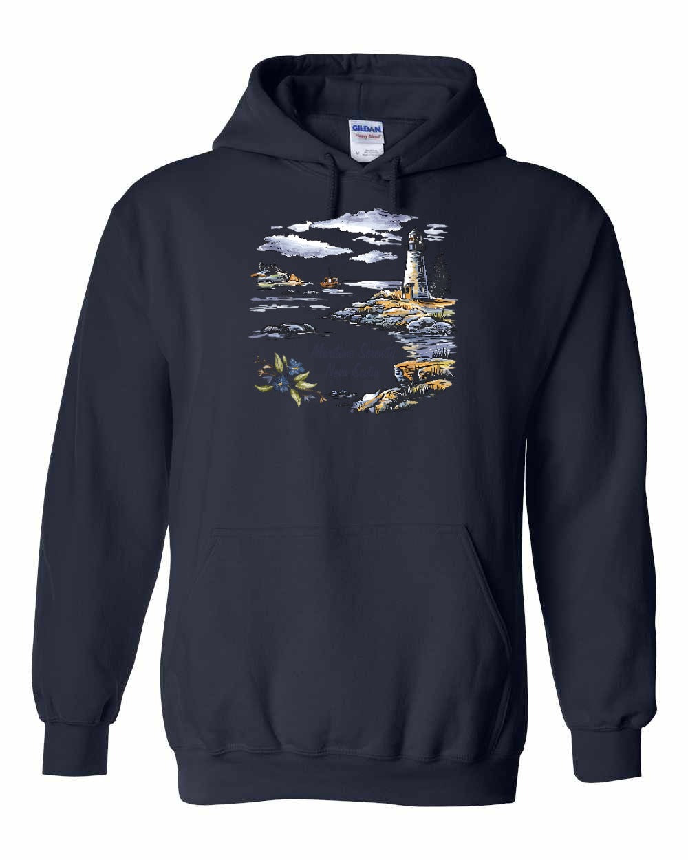 Maritime Serenity NS Pullover Hoodie - Unisex
