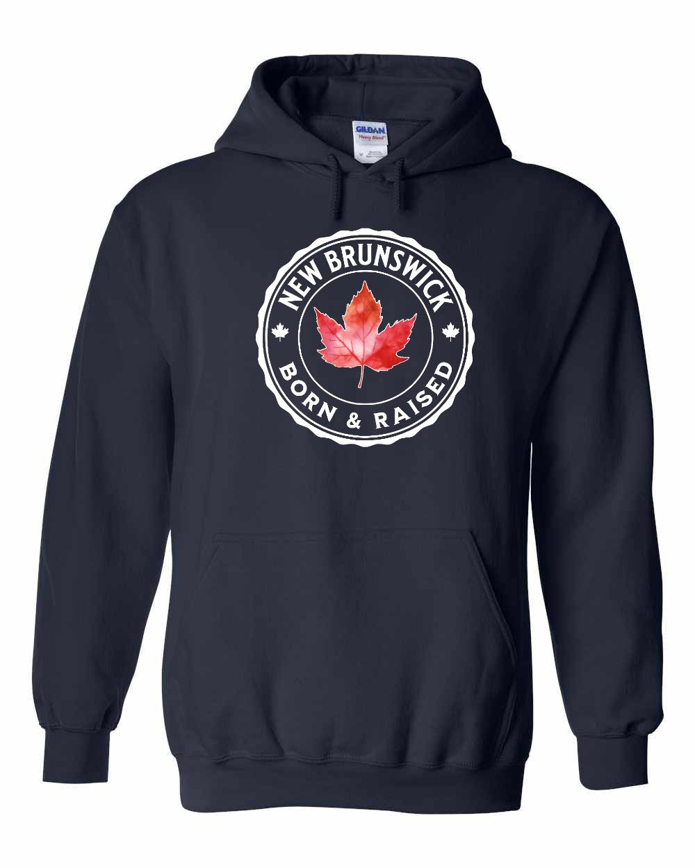 Born and Raised NB Pullover Hoodie - Gildan Canada (sewn Internationally) - Unisex