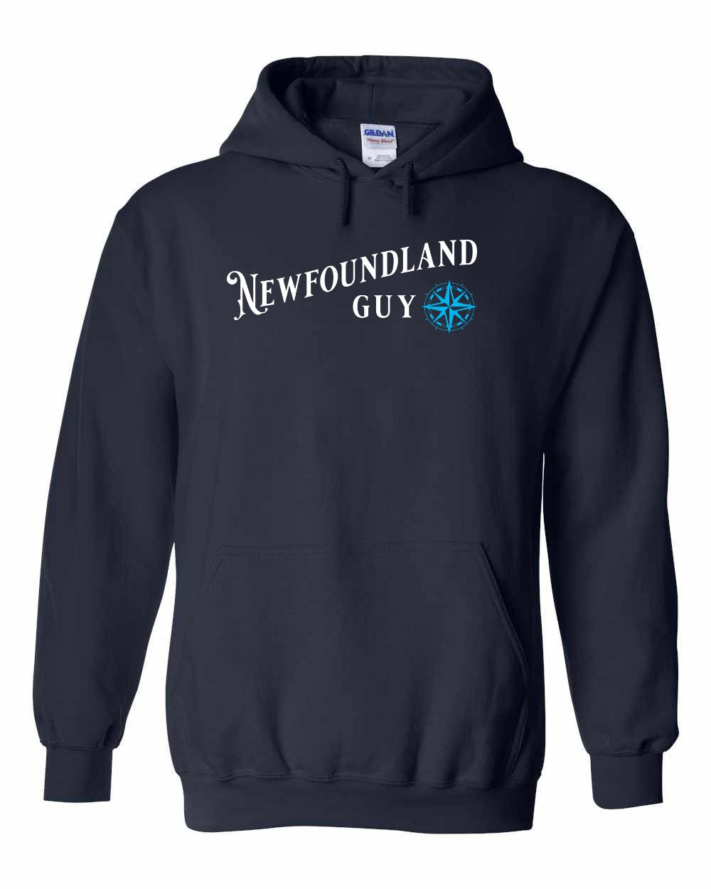 NFLD Guy Blue Pullover Hoodie - Unisex