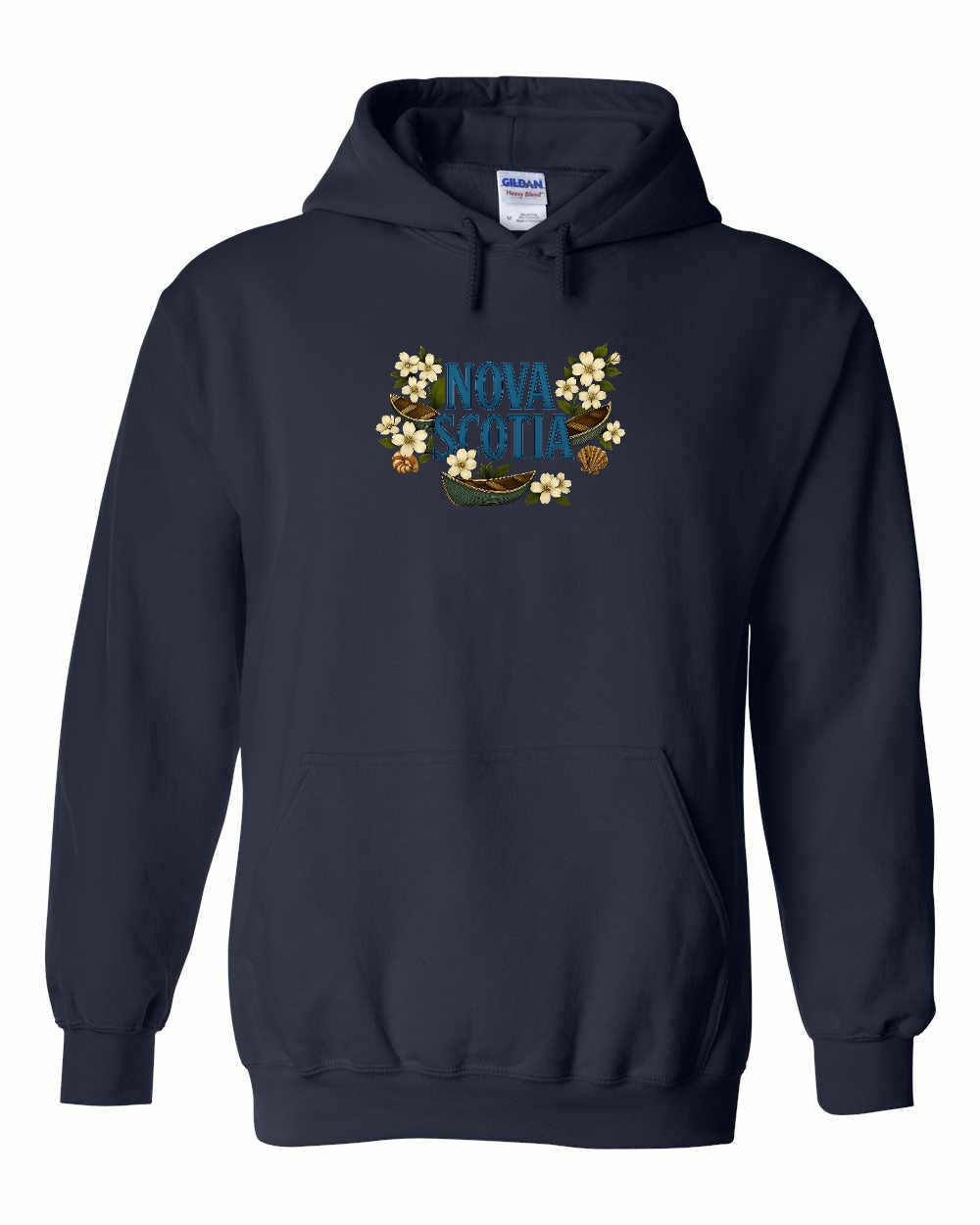 NS Flowers Pullover Hoodie - Unisex