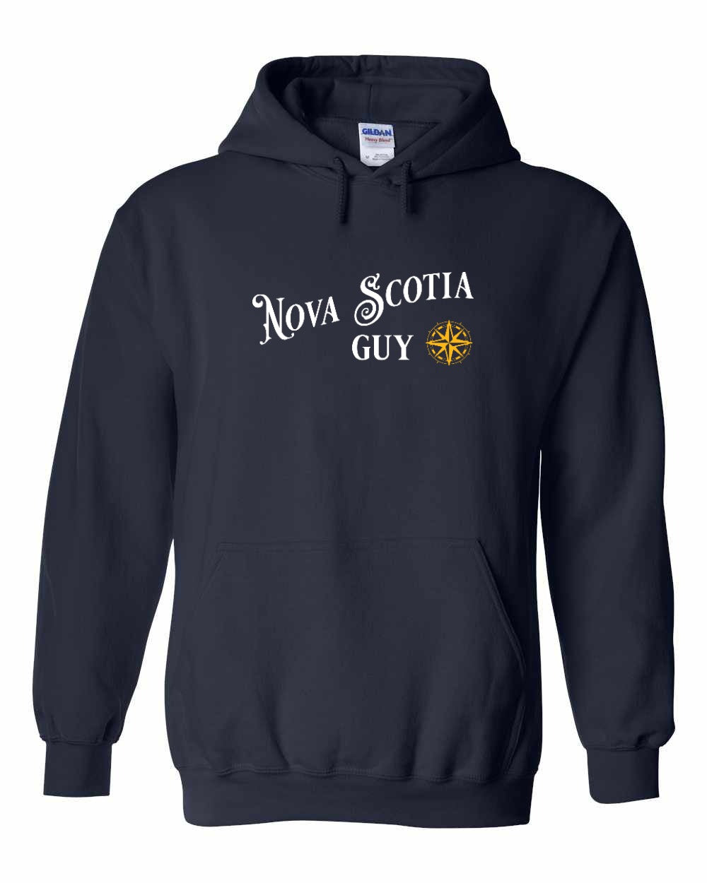 NS Guy Yellow Compass Pullover Hoodie - Unisex