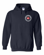 Born and Raised PEI Left Chest Pullover Hoodie - Gildan Canada (sewn Internationally) - Unisex