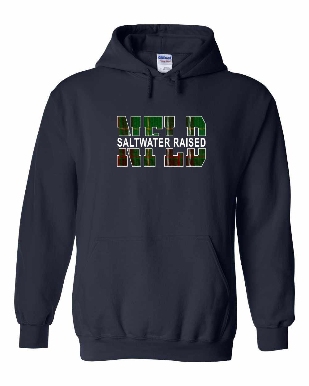 Newfoundland Saltwater Raised Full Front Pullover Hoodie
