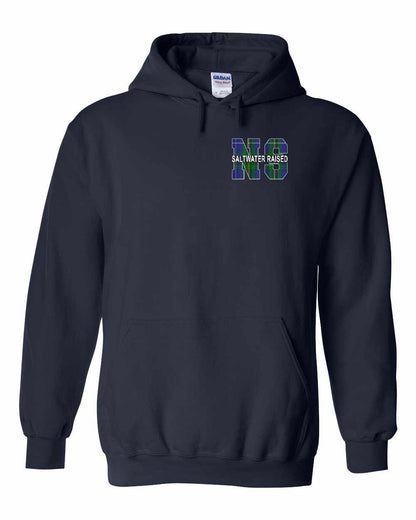 Saltwater Raised Left Chest and Back pullover