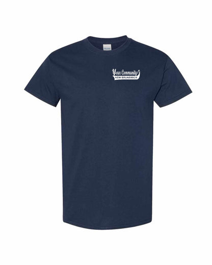 Your Community Swoop (New Brunswick) Left Chest Men's Tee