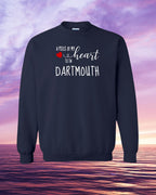 A piece of my Heart Dartmouth Crewneck Sweatshirt - Unisex