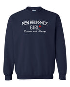 NB Girl Forever and Always Crewneck Sweatshirt - Unisex