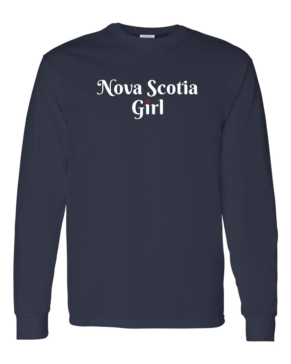 NS Girl Heart Dot Long Sleeve Tee - Unisex