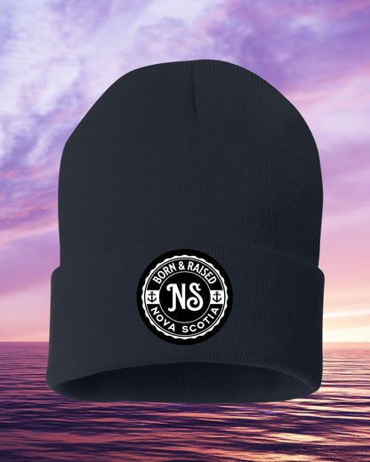 Born & Raised Nova Scotia Cuffed 12" Beanie