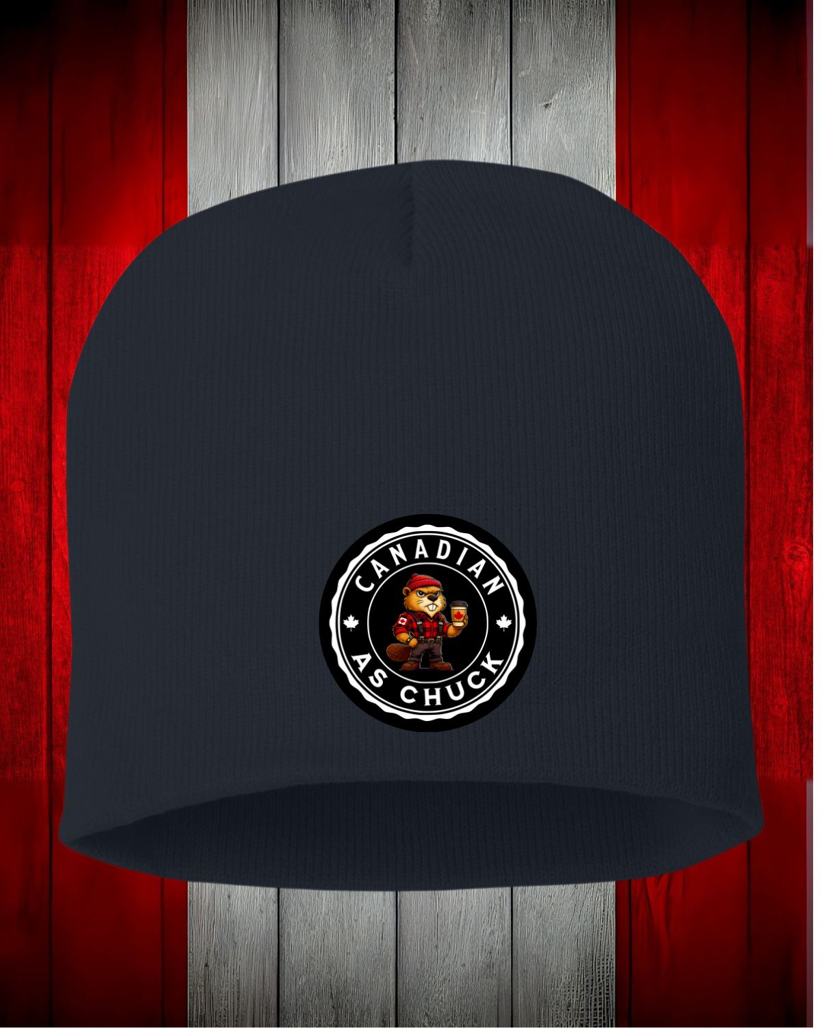 As Chuck Male Beaver design Toque