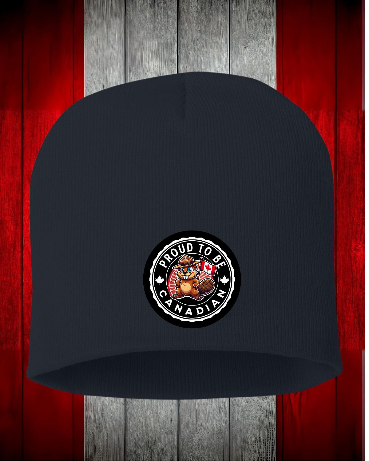 Proud to be Canadian Beaver Toque