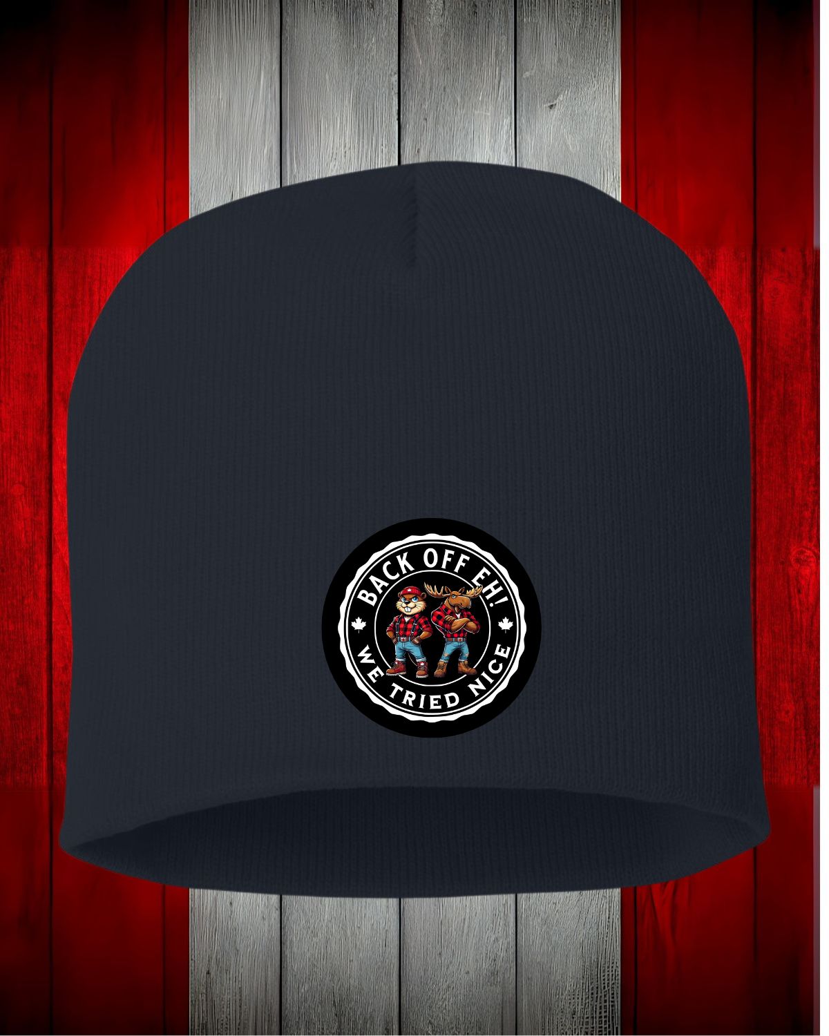 Back Off design Toque