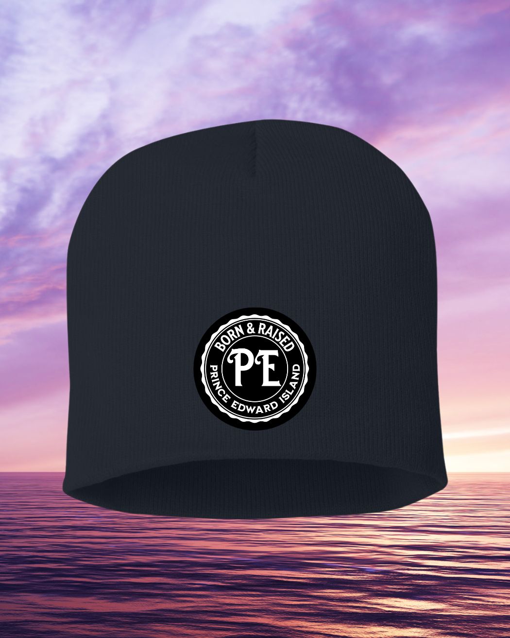 Born & Raised PEI No Cuff 8" Toque
