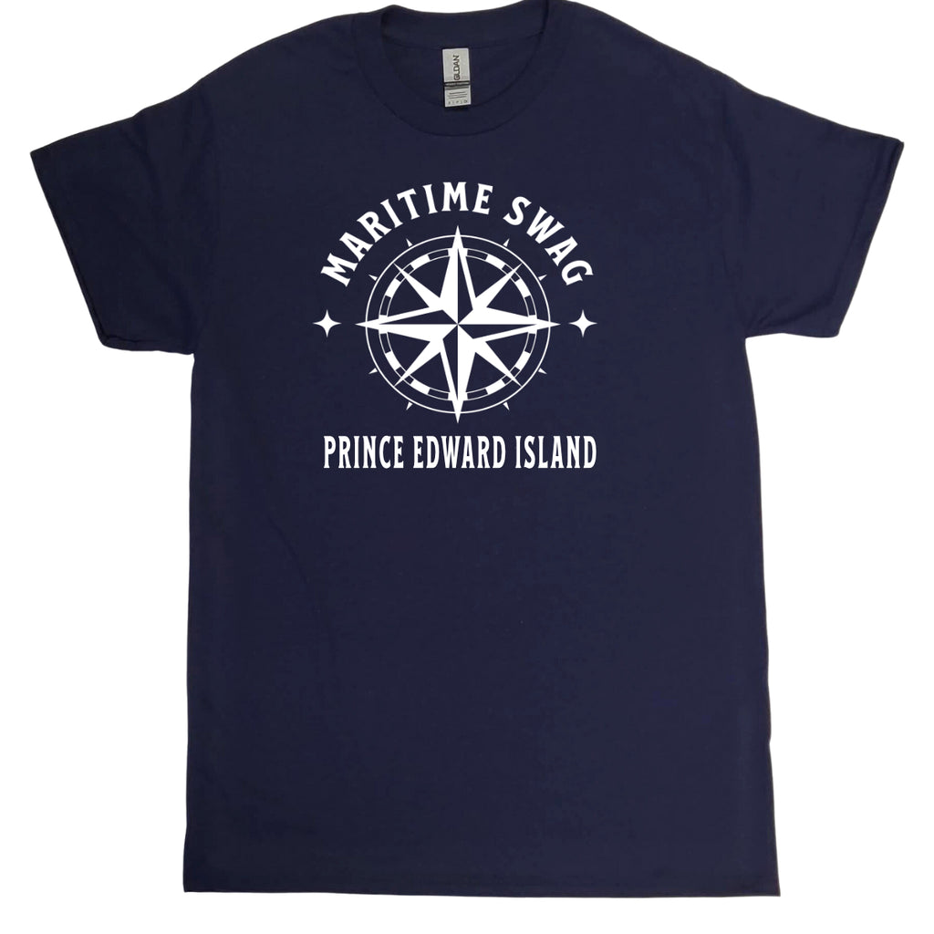 Maritime Swag Compass Rose PEI Men's Tee