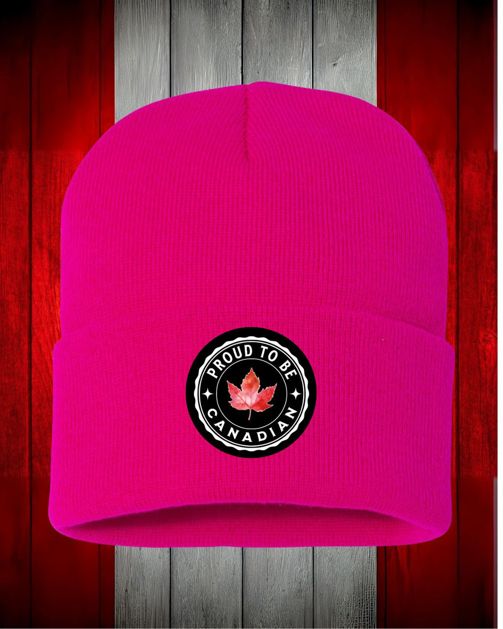 Proud to be Canadian Leaf Toque