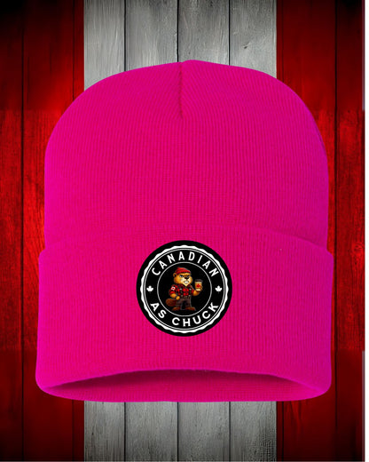 As Chuck Male Beaver design Toque