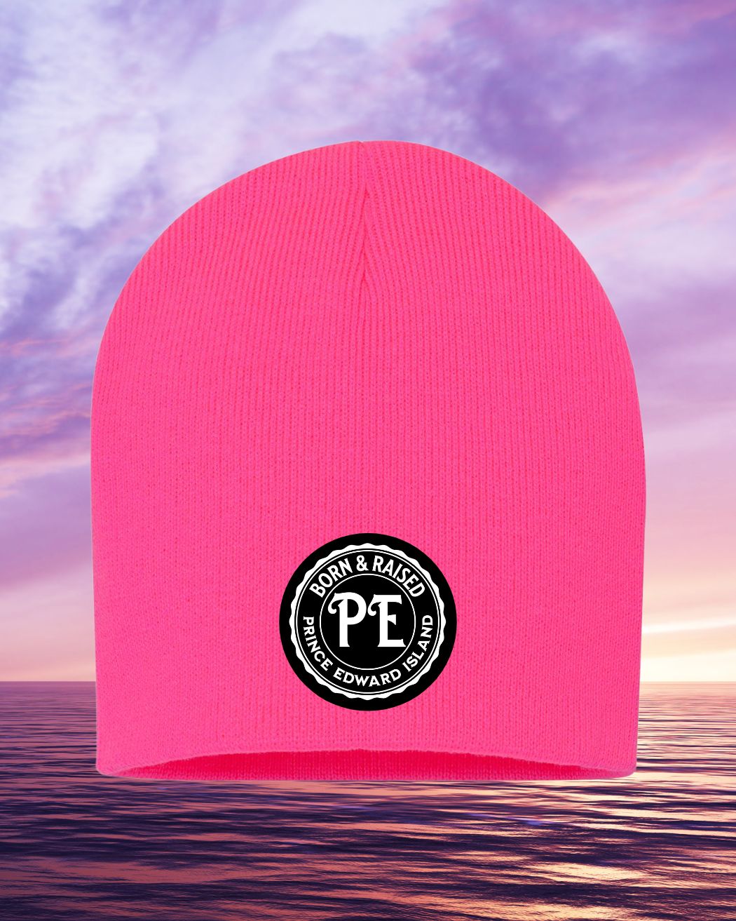 Born & Raised Prince Edward Island No Cuff 8" Beanie