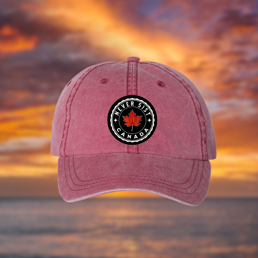 Never 51st Leaf design Hat