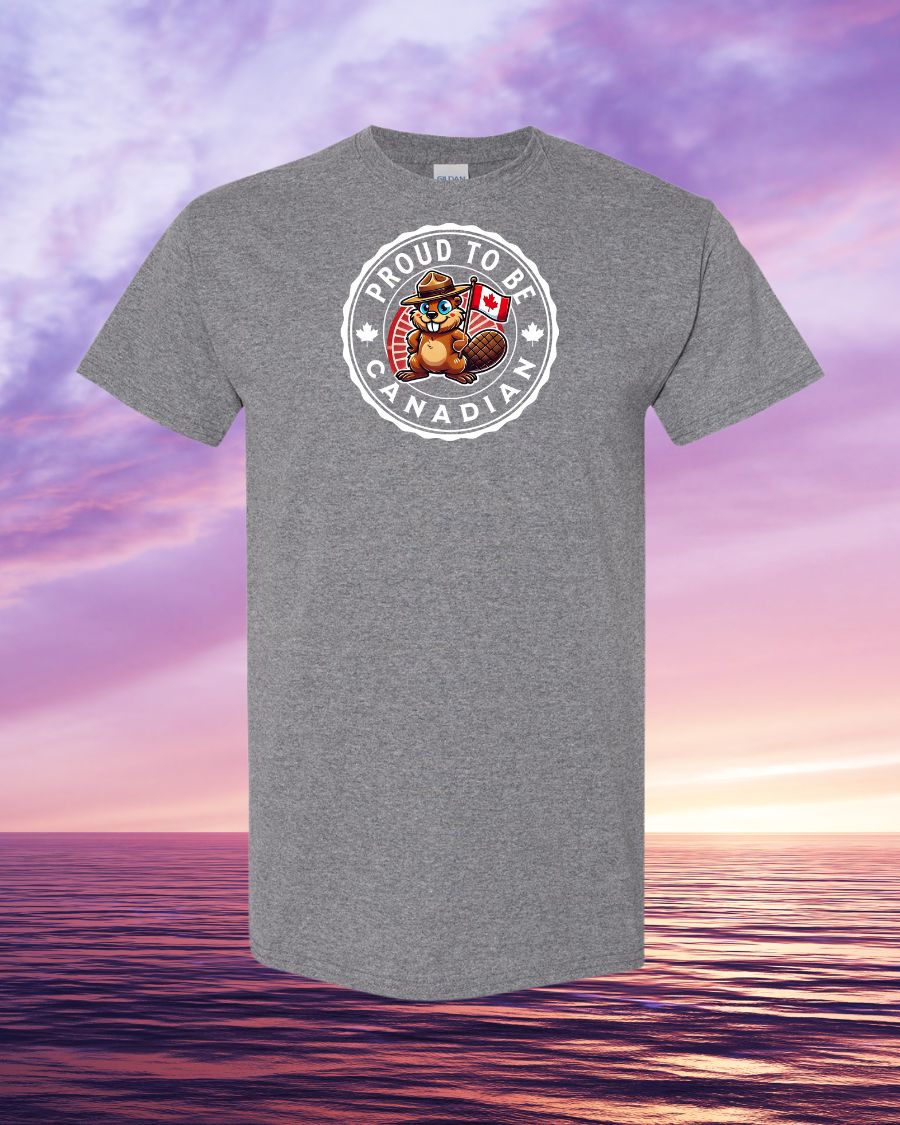 Proud to be Canadian Beaver Tee