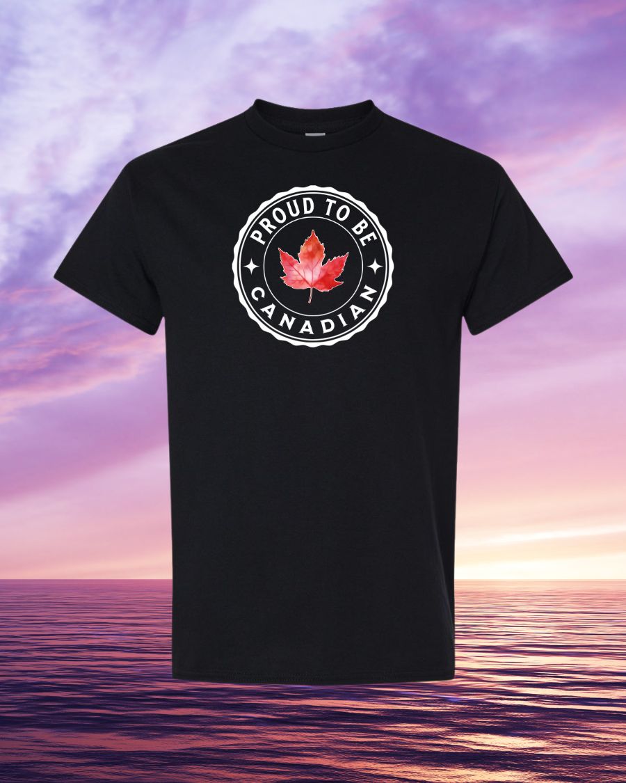 Proud to be Canadian Leaf Tee