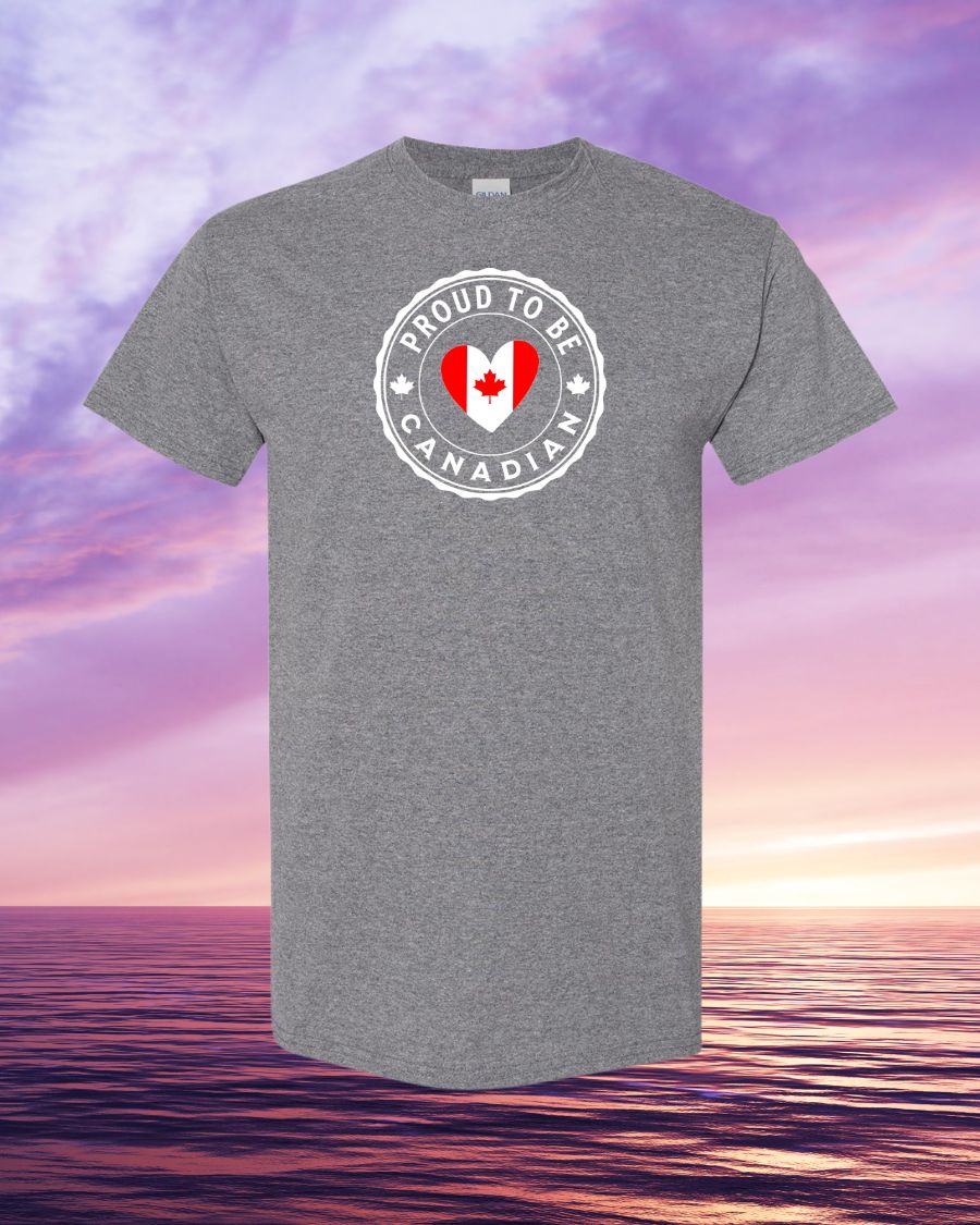 Proud to be Canadian Heart Tee