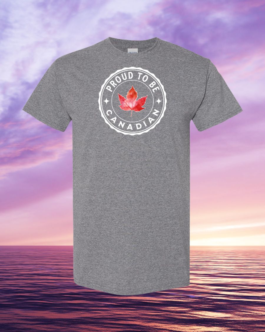 Proud to be Canadian Leaf Tee