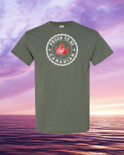 Proud to be Canadian Leaf Tee