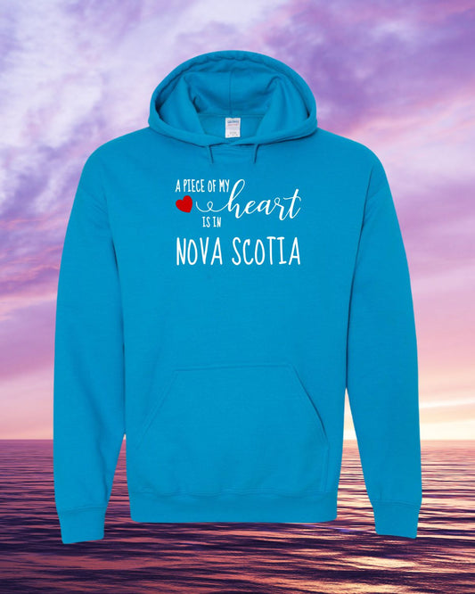 A piece of my Heart is in Nova Scotia Hoodie